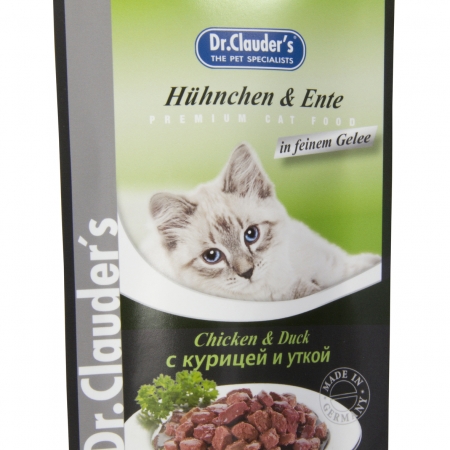 DC Premium Katze Hühnchen & Ente Pouch